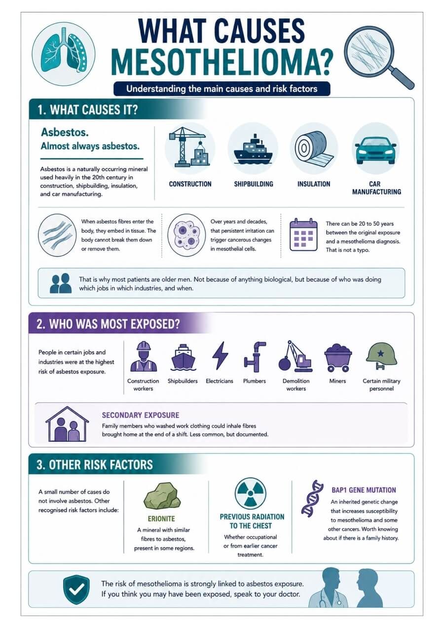 What Causes Mesothelioma