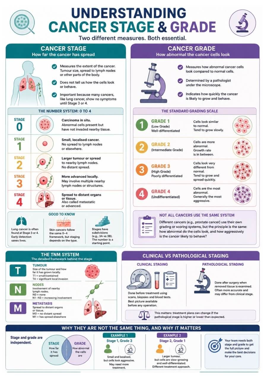 Understanding Cancer Stage and Grade