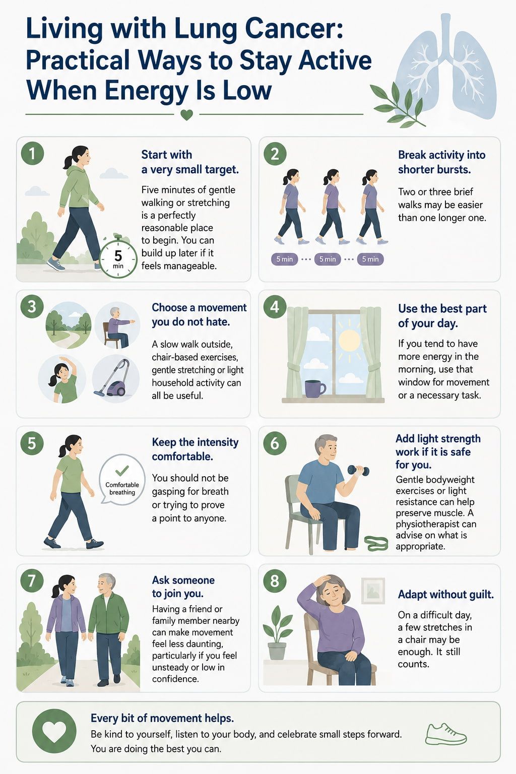 Practical Ways to Stay Active When Energy Is Low