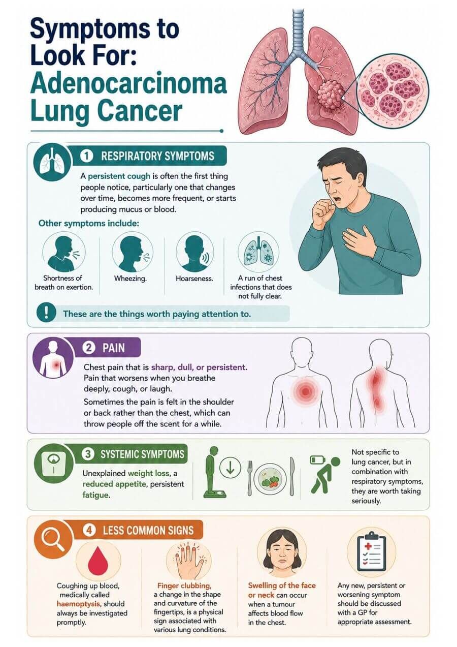Symptoms to Look For Adenocarcinoma Lung Cancer